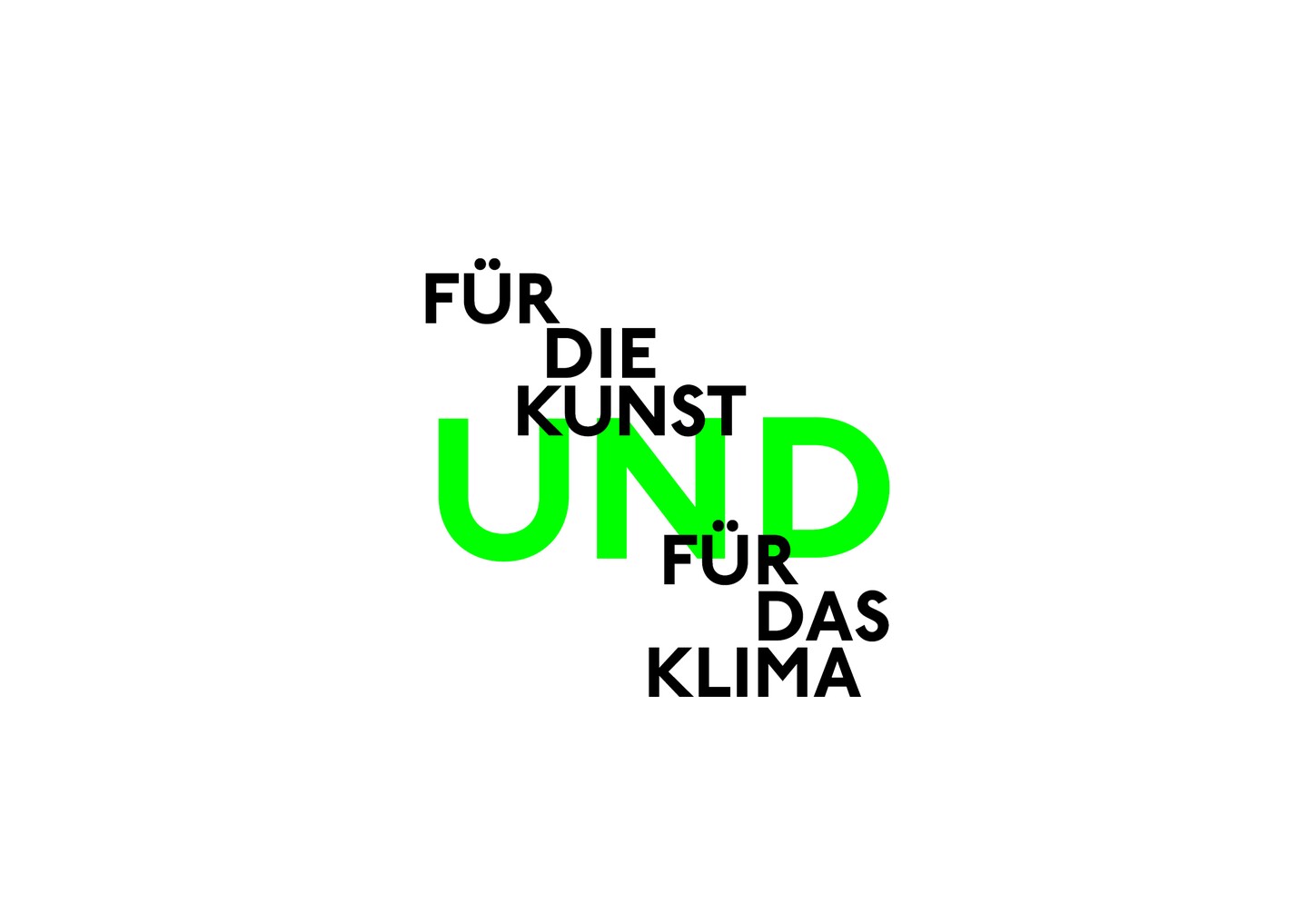Für die Kunst und für das Klima