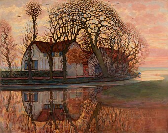 Piet Mondrian (1872–1944) Bauerngehöft in der Nähe von Duivendrecht, 1916, Kunstmuseum Den Haag – bequest Salomon B. Slijper Piet Mondrian (1872–1944) Bauerngehöft in der Nähe von Duivendrecht, 1916, Kunstmuseum Den Haag – bequest Salomon B. Slijper