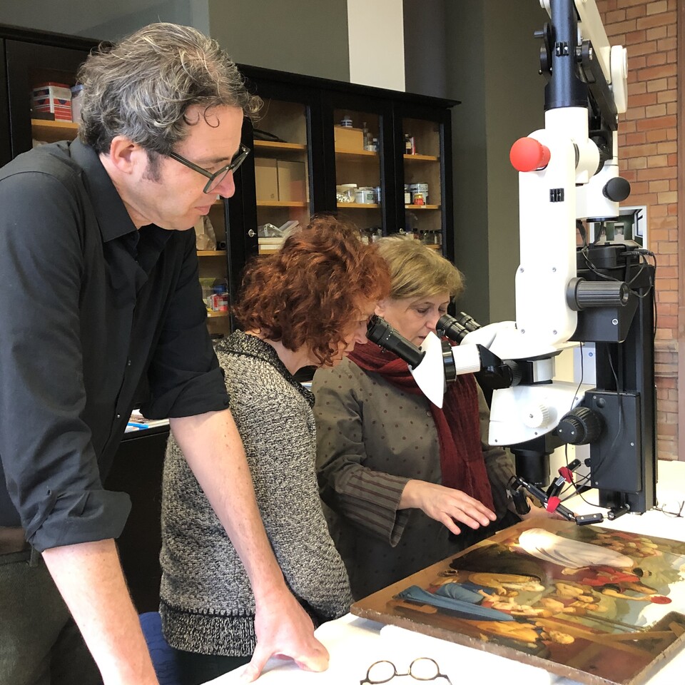 Forschungen zur Staffeleimalerei der Nazarener, Foto: Hamburger Kunsthalle
